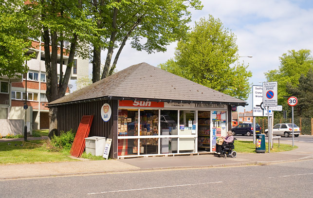 First Edition newsagents in Vauxhall Street, Norwich